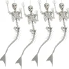 Bulk Life-Size Original Mermaid Skeleton Halloween Decorations - 4 Pc.