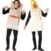 Candle & Matches Couples Costume