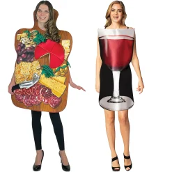 Cheese & Wine Couples Costume