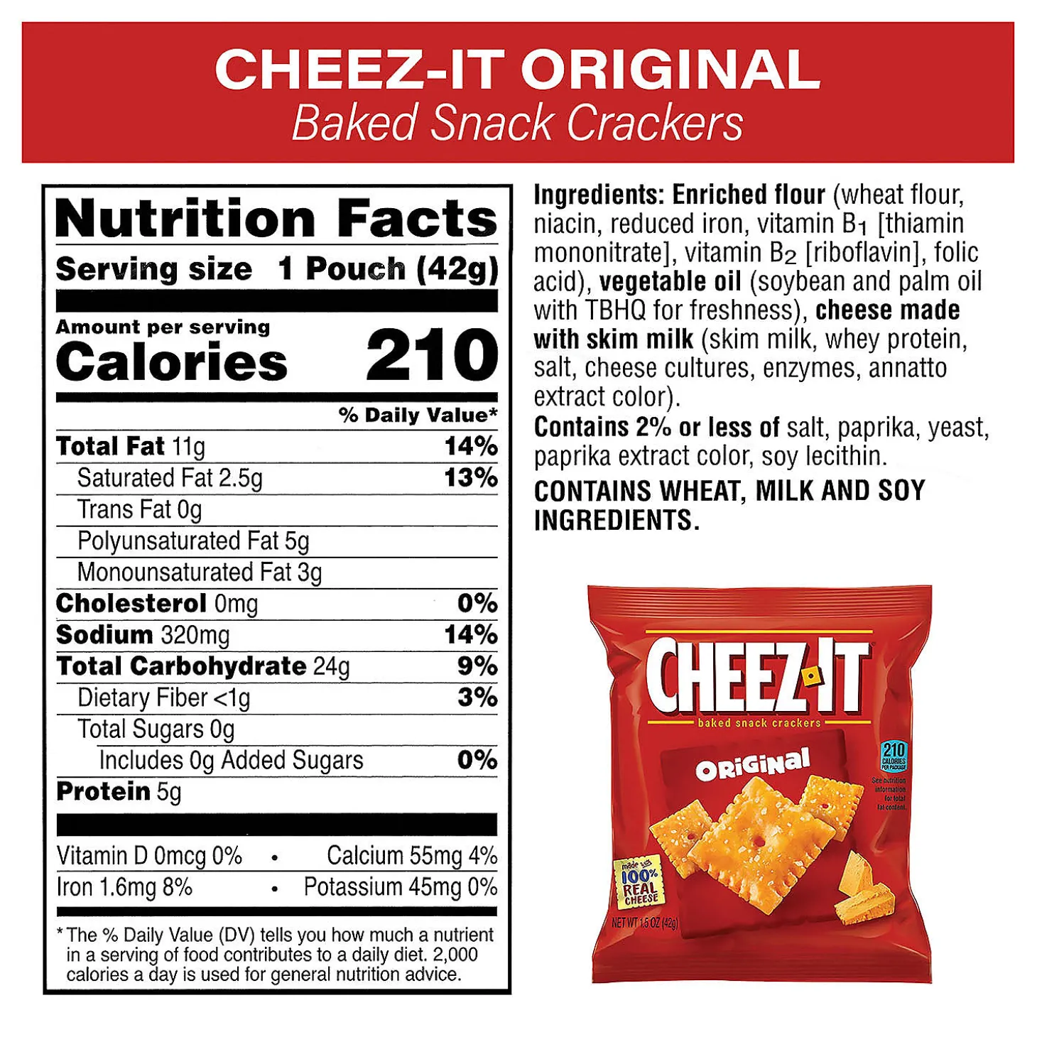Cheez-It Snack Cracker Variety Pack