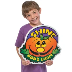Christian Pumpkin Cutouts - 6 Pc.