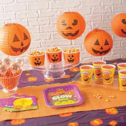 Christian Pumpkin Plastic Tablecloth Roll