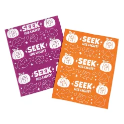Christian Pumpkin Tube Face Masks - 12 Pc.