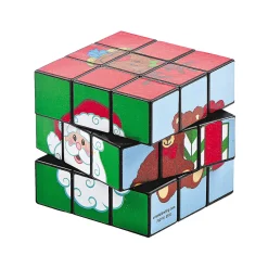 Christmas Friends Puzzle Cubes - 12 Pc.