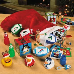 Christmas Friends Puzzle Cubes - 12 Pc.