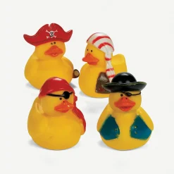 Classic Pirate Rubber Ducks - 12 Pc.
