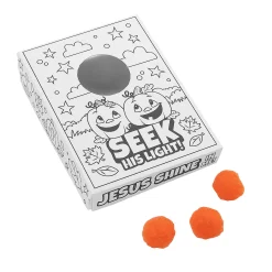 Color Your Own Christian Pumpkin Games - 12 Pc.