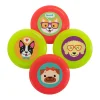 Cute Dog Party Mini Flying Discs - 12 Pc.