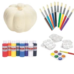 Diy Ceramic Halloween Pumpkin Kit - 42 Pc.