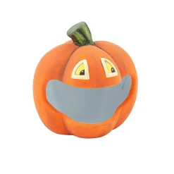 Diy Ceramic Open Mouth Pumpkin Tea Light Holders - 12 Pc.