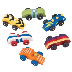 Diy Unfinished Wood Cars - 12 Pc.