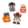 Dressed Up Animal Characters - 12 Pc.