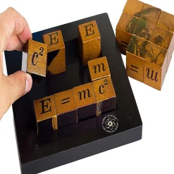 Einsteins Six Square Challenges 3D Brain Teaser Puzzle