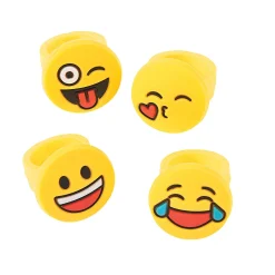 Emoji Rings - 12 Pc.