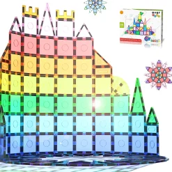 Everplay 66Pcs Magnetic Tile Set