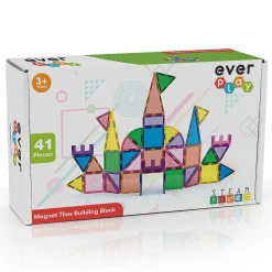 Everplay 41Pcs Magnetic Tile Set