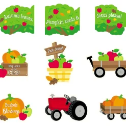 Faith Fall Harvest Trunk-Or-Treat Basic Decorating Kit - 9 Pc.