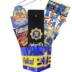 Fallout Merchandise Looksee Mini Box - Nanoforce Figures, Trading Cards