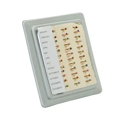 Faux Birthstone Rings - 36 Pc.