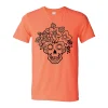 Floral Sugar Skull Adult's T-Shirt