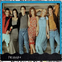 Friends Stairs 1000 Piece Jigsaw Puzzle