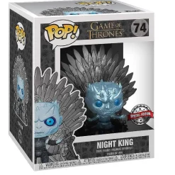 Funko Pop Game Of Thrones Night King Metallic On Iron Throne 6