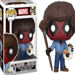 Funko Pop! Marvel: Deadpool Playtime- Bob Ross Vinyl Figure