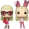 Funko Pop! Vinyl Figure 2 Pack Elle With Bruiser And Elle In Bunny Suit Legally Blonde 1125 1124