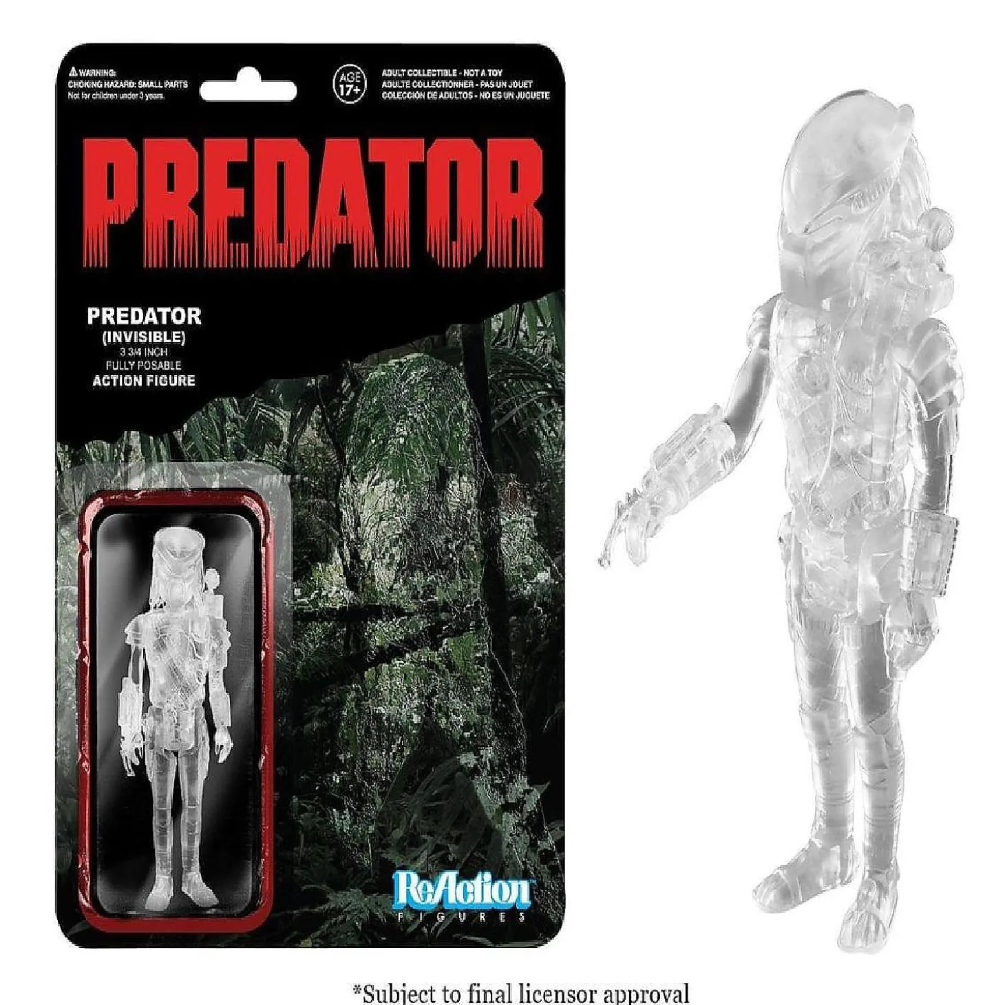 Funko Reaction Predator Invisible Predator Action Figure