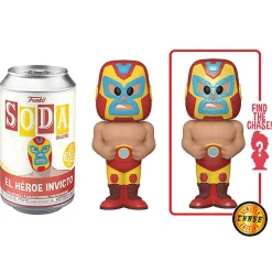 Funko Soda Luchadores Lucha Libre Iron Man El Heroe Invicto Figure