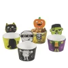 Ghoul Gang Disposable Paper Snack Cups - 12 Pc.