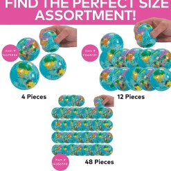 Globe Stress Balls - 12 Pc.