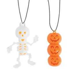 Glow Halloween Character Necklaces - 12 Pc.