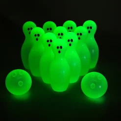 Glow-In-The-Dark Halloween Ghost Bowling Kit