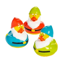 Gnome Rubber Ducks - 12 Pc.