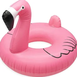 Gofloats Flamingo Party Tube Inflatable Raft, Float In Style (For Adults And Kids)
