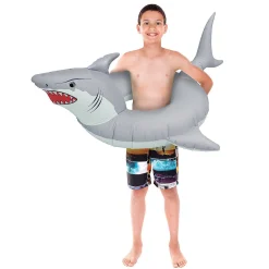 Gofloats 'Great White Bite' Jr Pool Float Party Tube