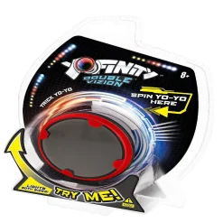 Goliath Yofinity Double Vizion Red - Trick Light-Up Yo-Yo With Led Lights And Infinity Mirror On Both Sides - Ages 8 And Up