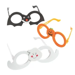 Goofy Halloween Glasses- 12 Pc.
