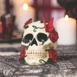 Gothic Tabletop Skull Halloween Decoration