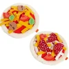 Haba Biofino Mini Pizzas - Two Small Pies With Loads Of Fabric Toppings - Perfect For Pretend Role Play