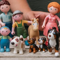 Haba Little Friends Dad Michael - 4.5" Dollhouse Toy Figure