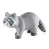 Haba Little Friends Raccoon - Chunky Plastic Forest Animal Toy Figure