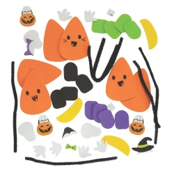 Halloween Candy Corn Characters In Costume Craft Kit - Makes 12