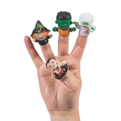 Halloween Character Finger Puppets - 12 Pc.