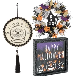 Halloween Decorations Craft Kit Assortment - Makes 3