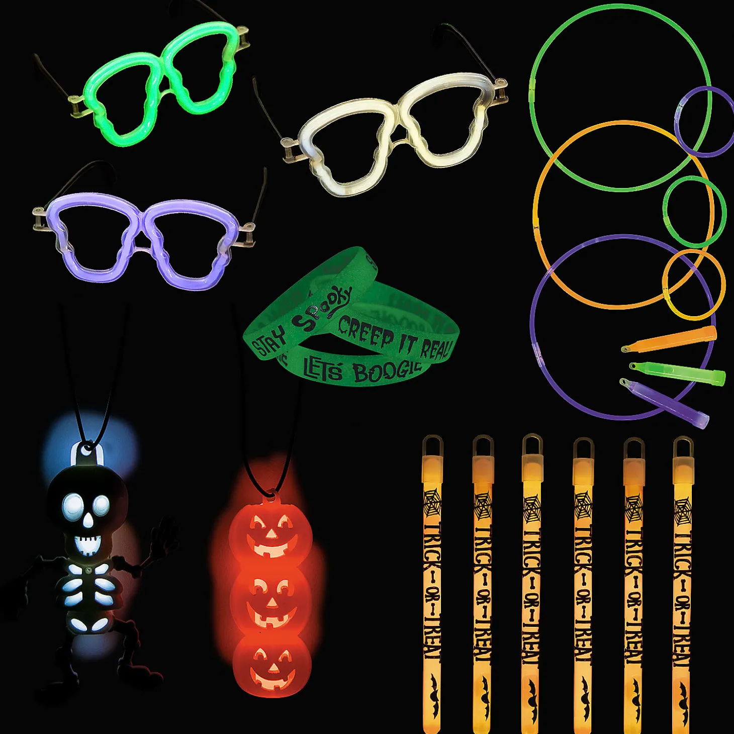 Halloween Family Glow Kit - 123 Pc.