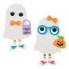 Halloween Ghost Kid Magnet Craft Kit - Makes 12