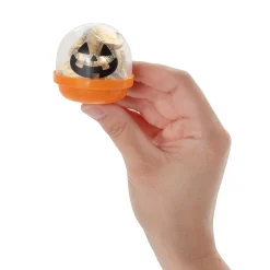 Halloween Jack-O'-Lantern Bpa-Free Plastic Favor Capsules - 12 Pc.