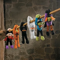 Halloween Long Arm Stuffed Friendly Monsters - 12 Pc.
